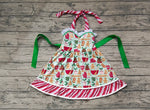 GSD1344 Christmas Gingerbread Girls Dress