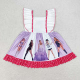GSD1349 Singer Star 1989 Pink Girls Dress