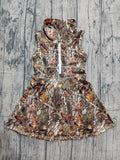 Preorder Samples GSD1384 Hunting Branches Yoga Girl's Dress Onesie