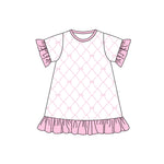 GSD1409 Coquette Bows Pink Girls Dress