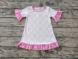 GSD1409 Coquette Bows Pink Girls Dress