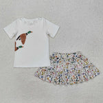 GSD1546 Mallard Ducks Girls Skirt Set