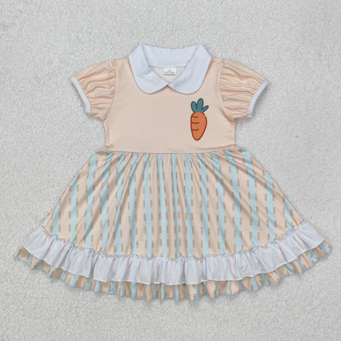 GSD1566 Easter Carrot Girl's Dress