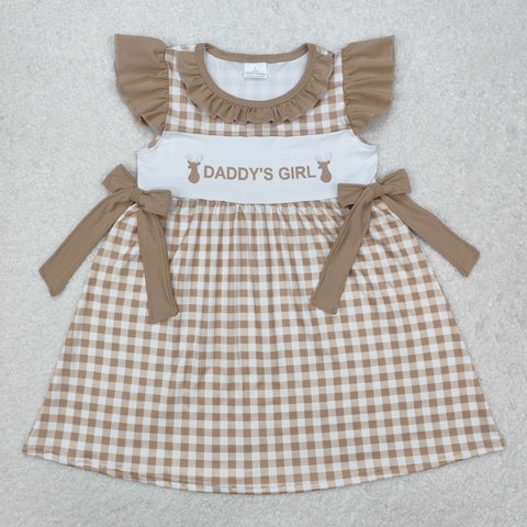 GSD1607 Daddy's Girl Elk Girl's Dress