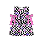 Preorder 12.13 GSD1616 Sis. Plaid Pink Girl's Dress