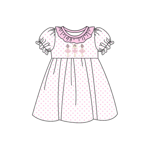 Preorder 12.29 GSD1678 Ballet Girl Pink Girl's Dress