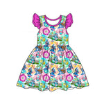 Preorder 12.30 GSD1691 Cartoon Easter Flower Girl's Dress