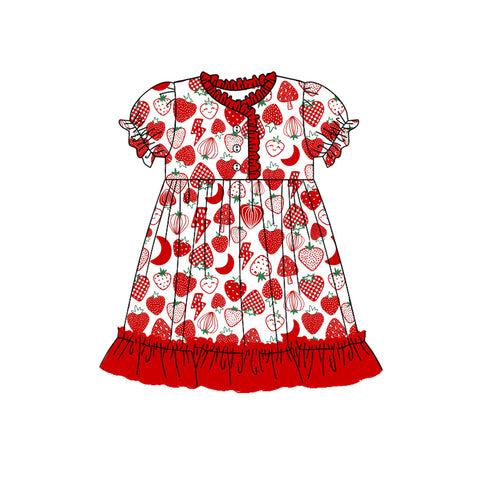 Preorder 01.14 Strawberry Red Girl's Dress