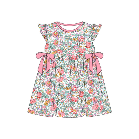 Preorder 01.18 Flower Floral Pink Girl's Dress