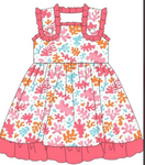 Preorder 01.28 GSD1870 Ocean Coral Pink Girl's Dress