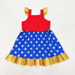 GSD1877 Cartoon Princess Girl's Dress