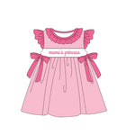 Preorder 02.07 GSD1929 Mama's Princess Pink Girl's Dress