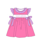 Preorder 02.07 GSD1930 Mama's Princess Pink Purple Girl's Dress