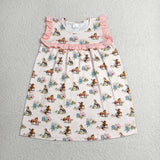 GSD1940 Western Horse Riding Flower Girl's Dress