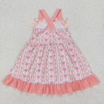 GSD1950 Coquette Bows Pink Girl's Dress