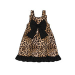 Preorder 02.28 GSD1992 Leopard Black Bow Girl's Dress