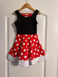 Preorder 05.06 GSD2037 Cartoon Red Dots Girl's Dress