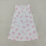 GSD2083 Coquette Bows Pink Girl's Dress