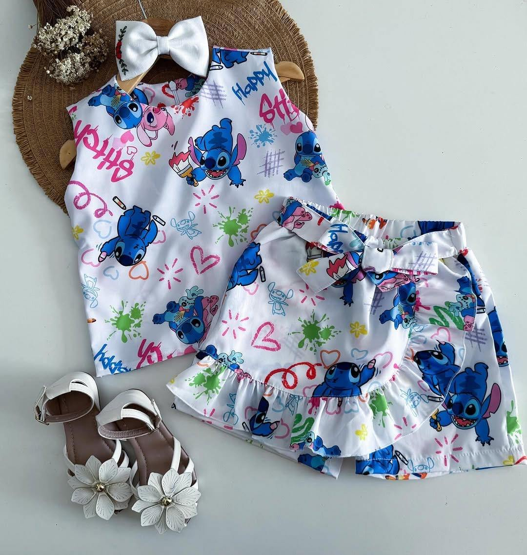 Preorder 03.10 GSD2103 Cartoon Ruffles Girls Skirt Set – Amy yu ...