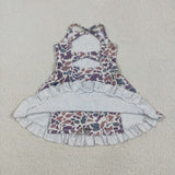 GSD2310 Hunting Camo Yoga Girl's Dress Onesie