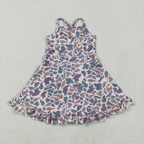 GSD2310 Hunting Camo Yoga Girl's Dress Onesie