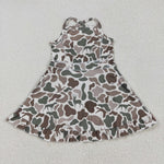 GSD2311 Hunting Camo Yoga Girl's Dress Onesie