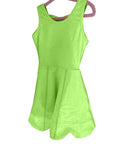 Preorder GSD2351 Green Solid Color Yoga Girl's Dress Onesie