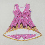 GSD2413 Drip Yoga Girl's Dress Onesie
