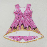 GSD2413 Drip Yoga Girl's Dress Onesie