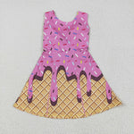 GSD2413 Drip Yoga Girl's Dress Onesie