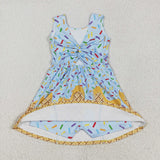 GSD2415 Drip Yoga Girl's Dress Onesie