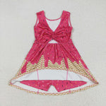 GSD2427 Summer Ice cream Yoga Girl's Dress Onesie