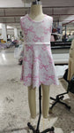 Preorder Samples GSD2572 Coquette Bows Cute Pink Yoga Girl's Dress Onesie