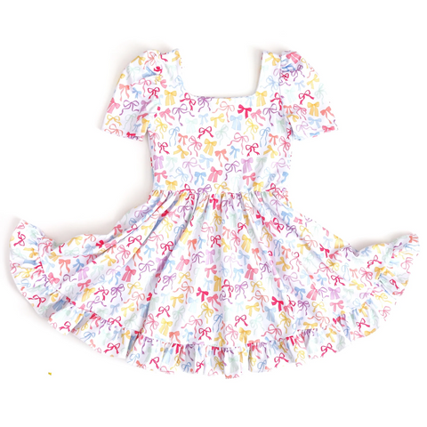 Preorder 06.28 Coquette Bows Princess Girl's Dress