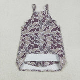 GSD2719 Hunting Camo Tennis Athletic Yoga Girl's Dress