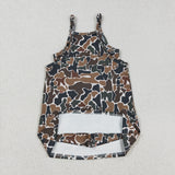 GSD2721 Hunting Camo Tennis Athletic Yoga Girl's Dress