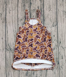 Preorder Samples GSD2722 Hunting Camo Tennis Athletic Yoga Girl's Dress