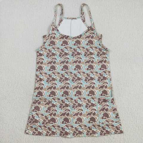 GSD2734 Hunting Camo Tennis Athletic Yoga Adult's Dress