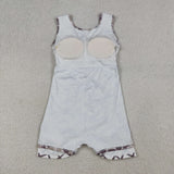 GSD2819 Hunting Camo Drip Yoga Girl's Dress Onesie