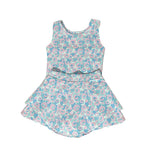 Preorder 10.23 MOQ 5 pcs GSD2871 Leopard Blue Pink Yoga Girls Skorts Set