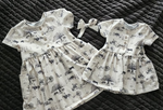 Preorder 11.01 MOQ 5 pcs GSD2908 Western Animals Girl's Dress