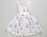 Preorder 11.25 MOQ 5 pcs Easter Rabbit Girl's Dress