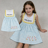 GSD2970 Embroidery Silly Goose Girl's Dress