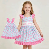 GSD2980 MAMA'S Girl Bows Girl's Dress