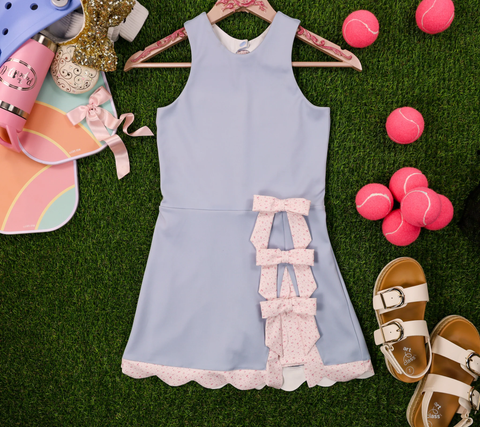 Preorder 12.05 MOQ 5 pcs GSD3030 Purple Flower Yoga Girl's Dress Onesie