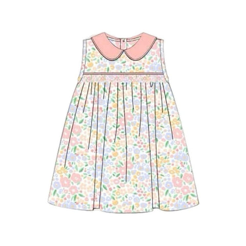 Preorder 12.22 MOQ 5 pcs Flower Floral Girl's Dress