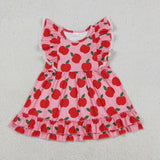 GSD3510 Back To School Apple Girl's Dress