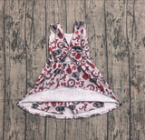 Preorder Samples GSD3582 University Team ALABAMA Yoga Girl's Dress Onesie