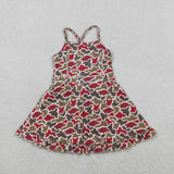 GSD3587 University Team Camo Yoga Girl's Dress Onesie