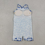 GSD3630 University Team Leopard UK Yoga Girl's Dress Onesie